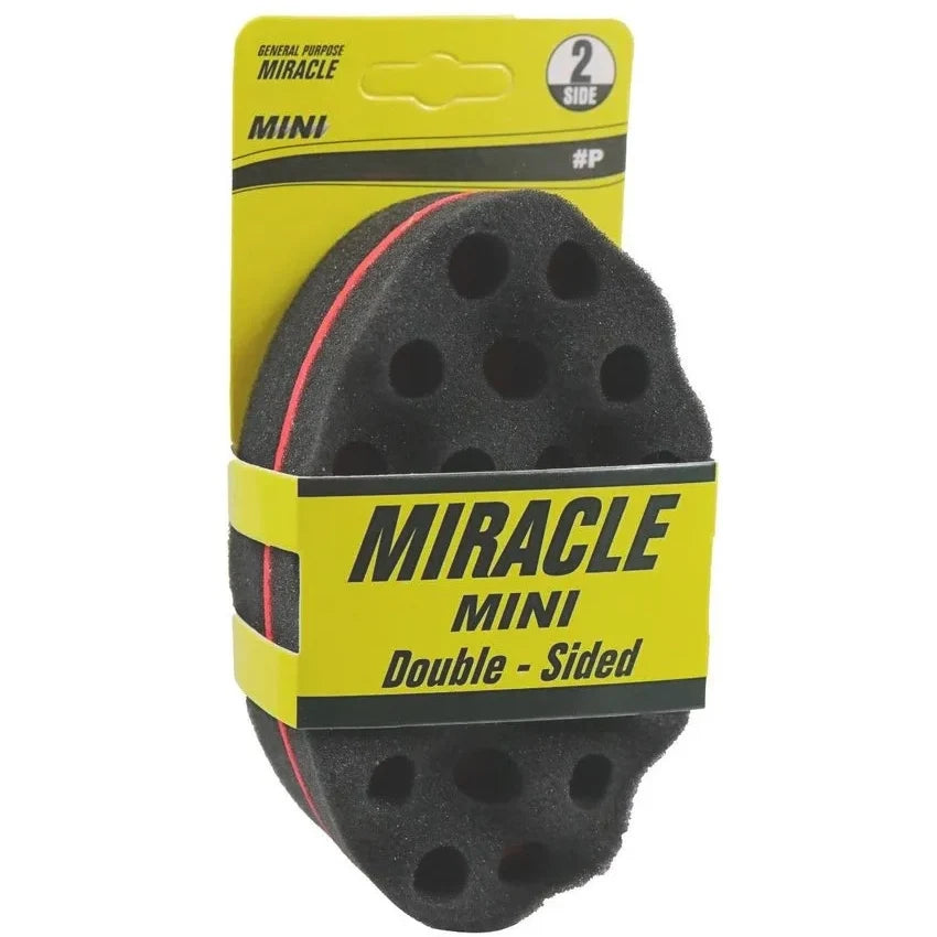 Miracle Mini Double-Sided Sponge for Gentle Exfoliation & Deep Cleansing - Compact Skincare Tool