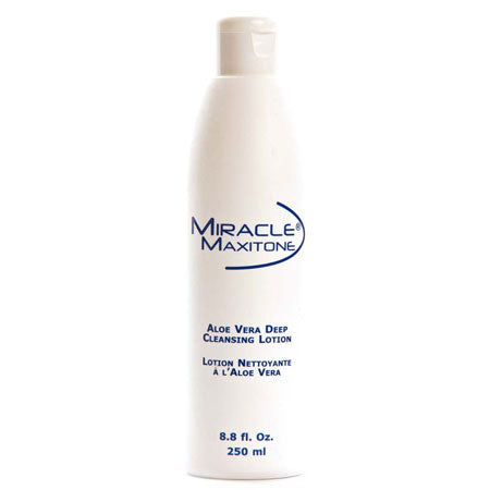 Miracle Maxitone Aloe Vera Cleansing Lotion: Soothing & Hydrating Face Wash for All Skin Types - 250ml