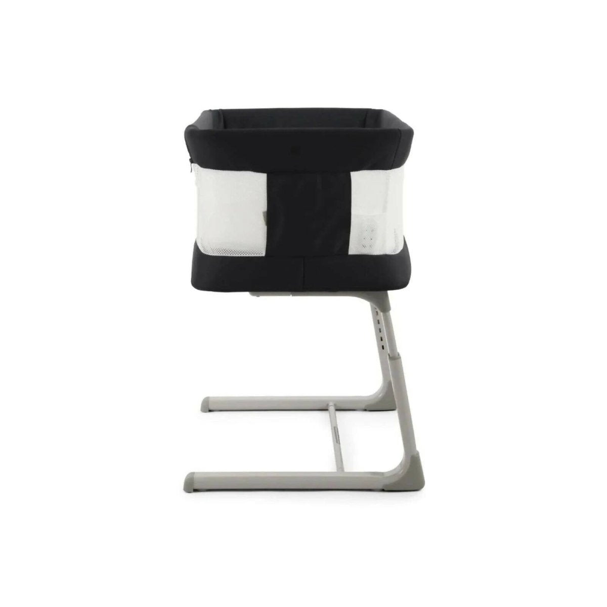Oyster Wiggle Crib Co-Sleeper - Carbonite