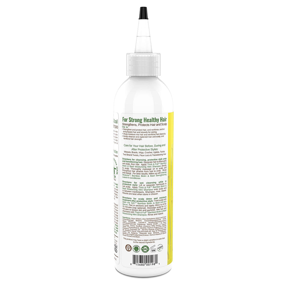 Taliah Waajid Protective Styles Moisturizing Mint Shampoo for Refreshed Scalp & Hydrated Hair 8 oz