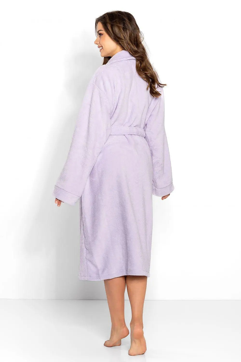 Momenti Per Me high quality purple shade womens bathrobe