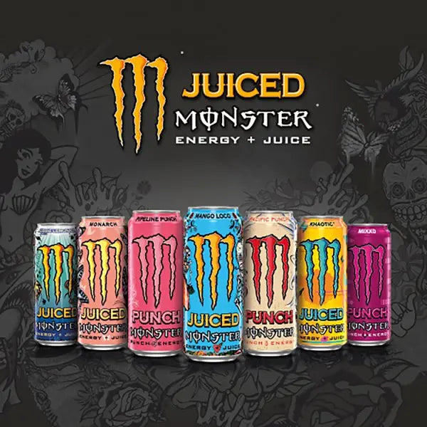 Monster Energy Drink Mango Loco 12 x 500ml (Case of 12)