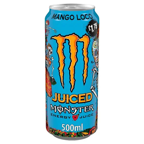 Monster Energy Drink Mango Loco 500ml (Case of 12)