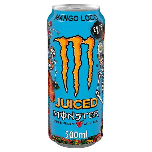 Monster Energy Drink Mango Loco 500ml (Case of 12)