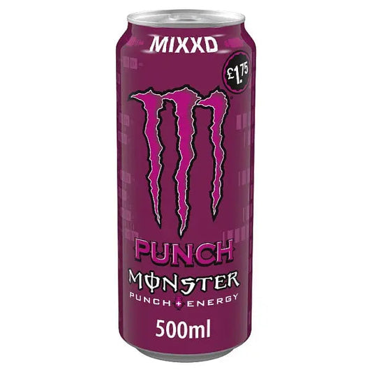 Monster Energy Drink Mixed Punch 500ml (Case of 12)