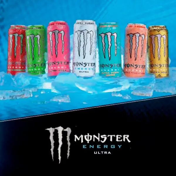 Monster Energy Drink Ultra Rosa Zero Sugar 500ml (Caase of 12)