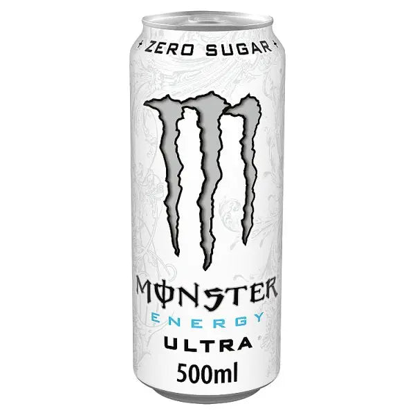 Monster Energy Drink Ultra Zero Sugar 12 x 500ml (Case of 12)