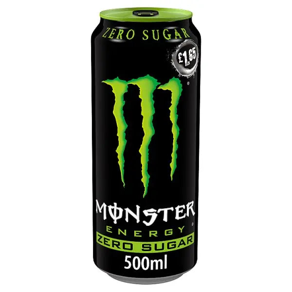 Monster Energy Drink Zero Sugar 500ml (Case of 12)