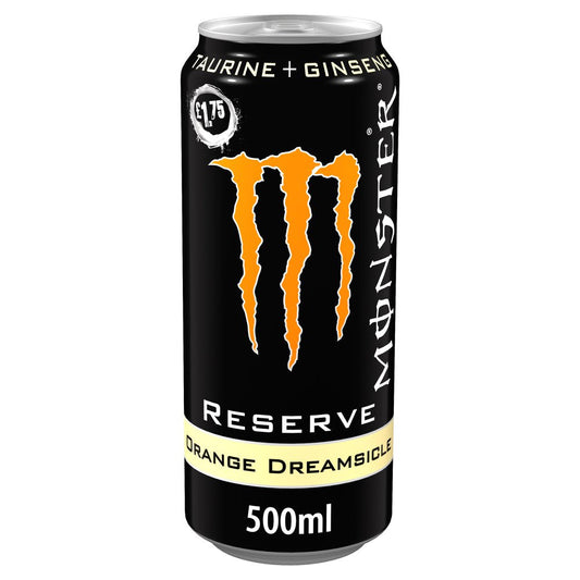 Monster Energy Drink Reserve Orange Dreamsicle 500ml (Case of 12)