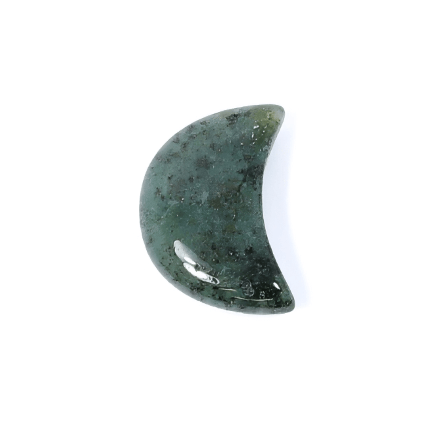 Healing Mini Moon Crystal - Moss Agate
