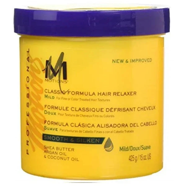 Motions Classic Formula Hair Relaxer Mild for Gentle Straightening of Fine Hair 425g