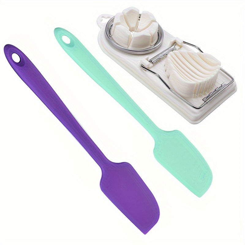 Multifunctional Egg Slicer & Wedger - Stainless Steel Cutter for Eggs, Fruits & Veggies