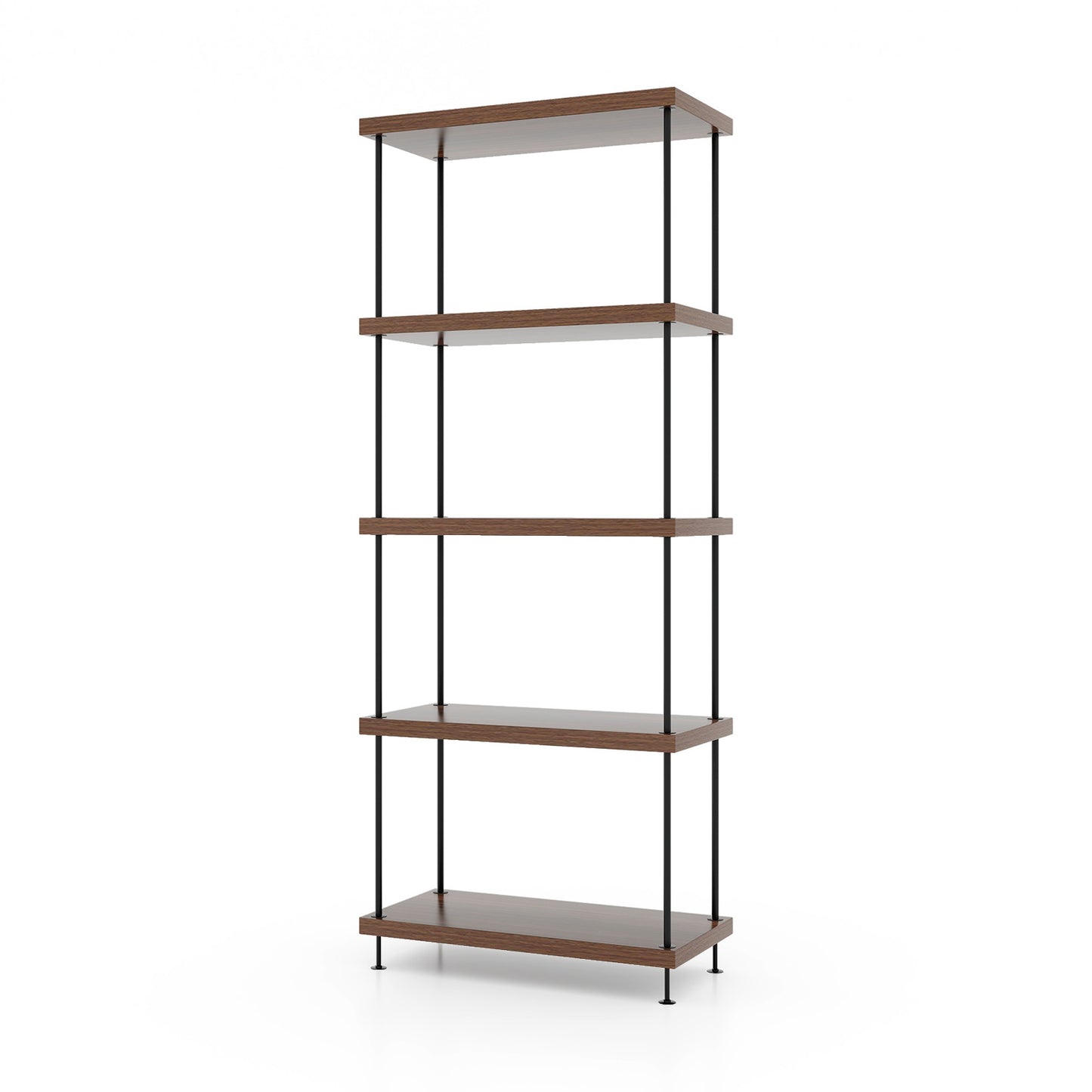 2/3/4/5-Tier Multipurpose Display Rack with Metal Frame-4-Tier