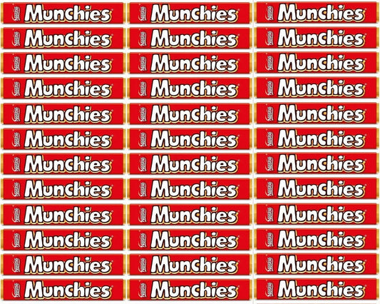 36 x Munchies Milk Chocolate Tube 52G