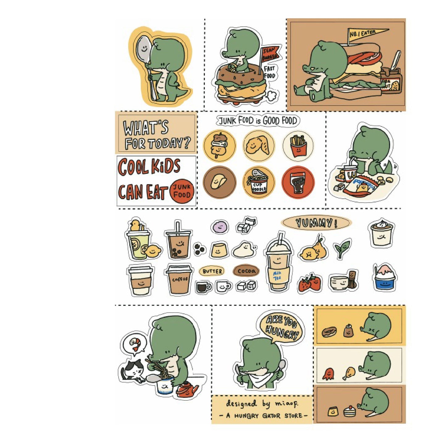 A Gator Life | My Daily Plan Sticker