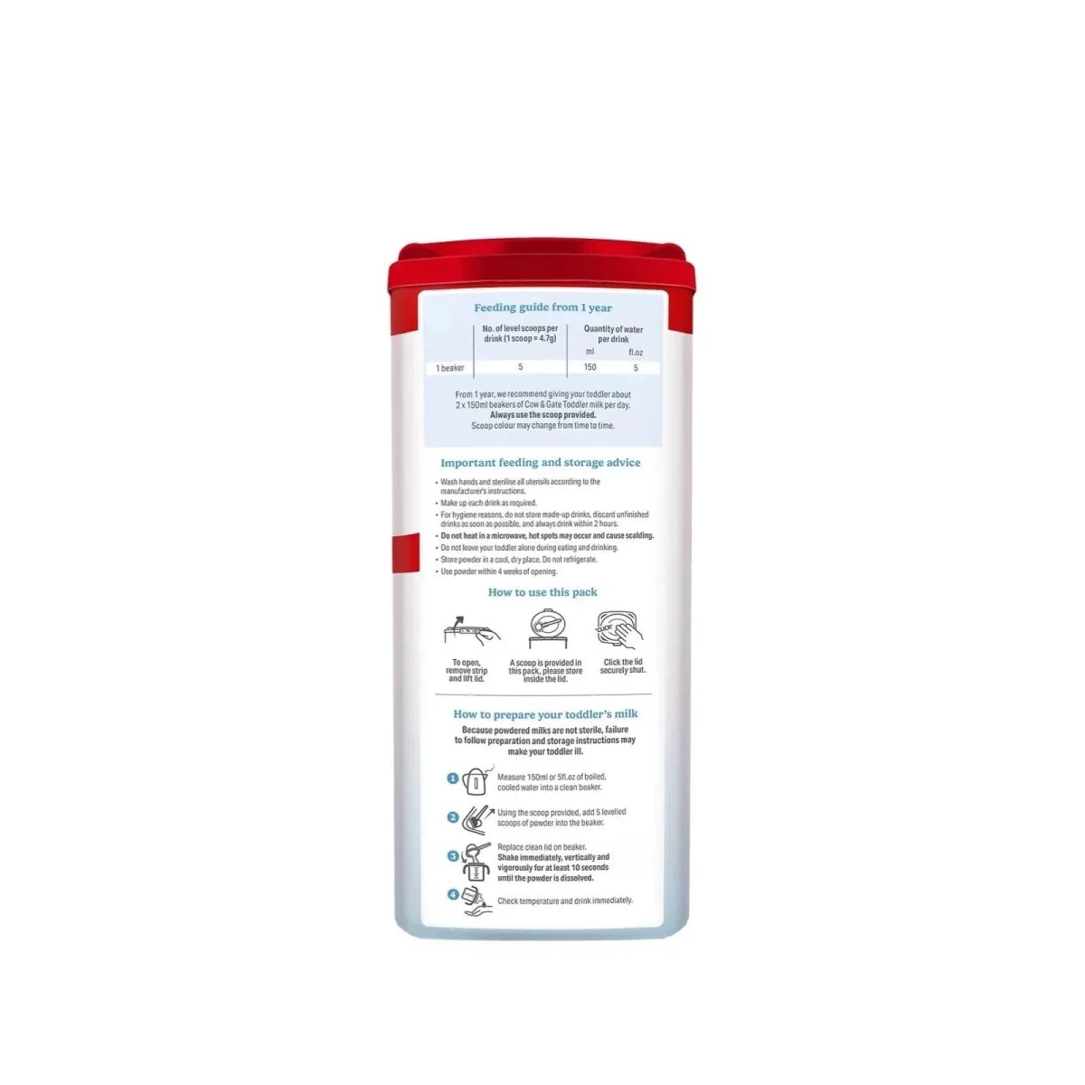 Cow & Gate 3 Growing Up Milk Formula 1+ year 800g