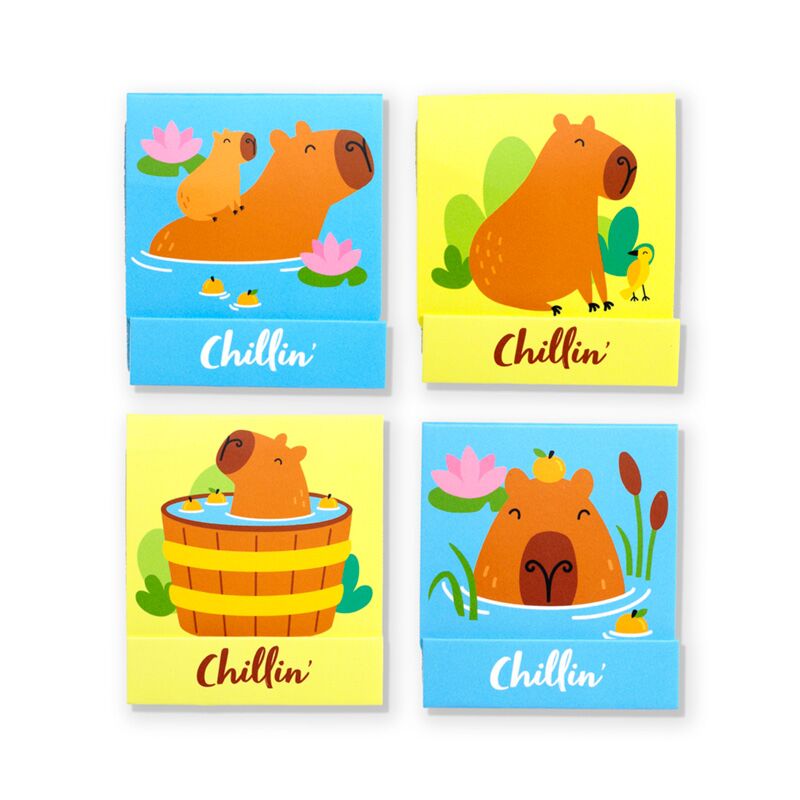 Nail File Matchbook - Capybara