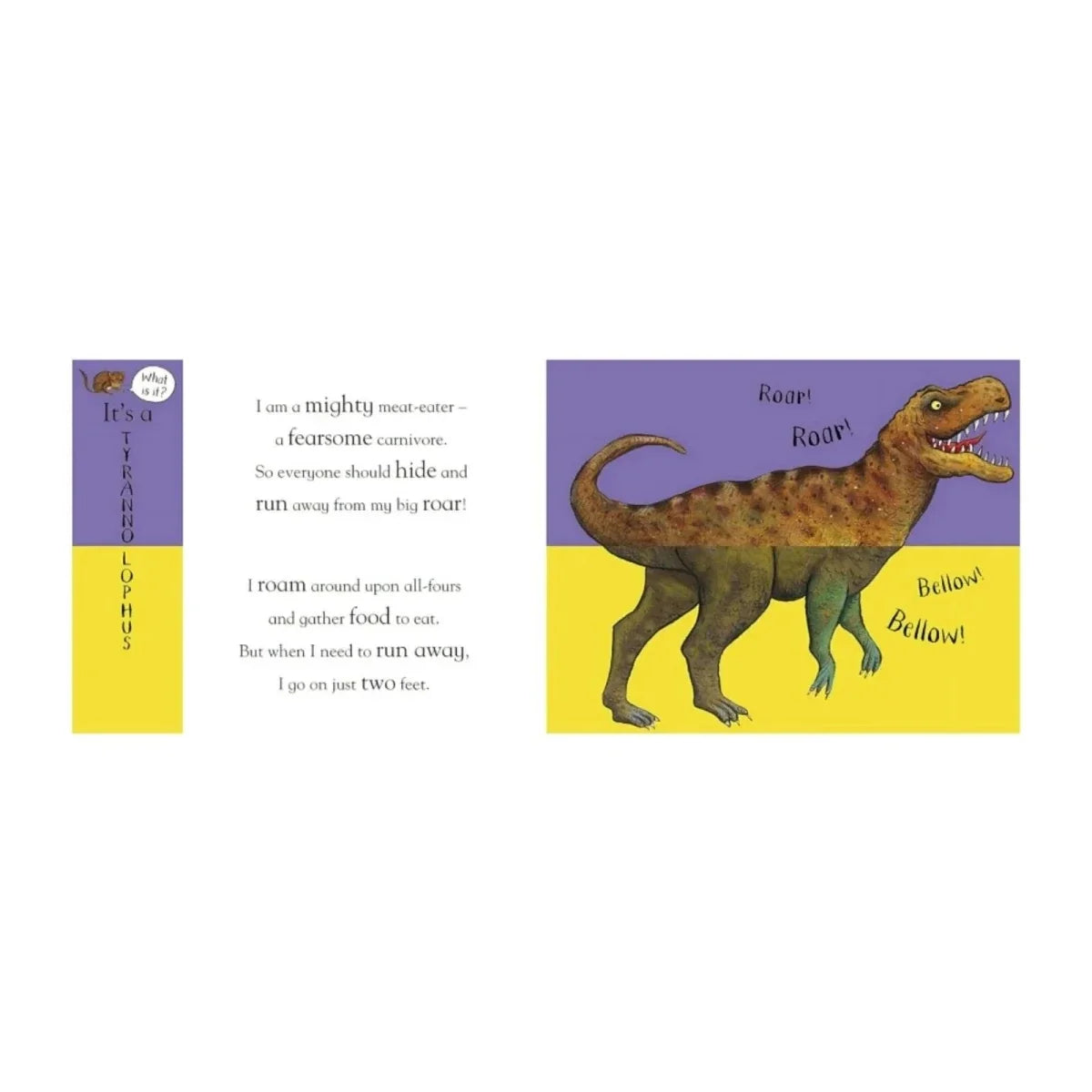 Nosy Crow Axel Scheffler's Flip Flap - Dinosaurs