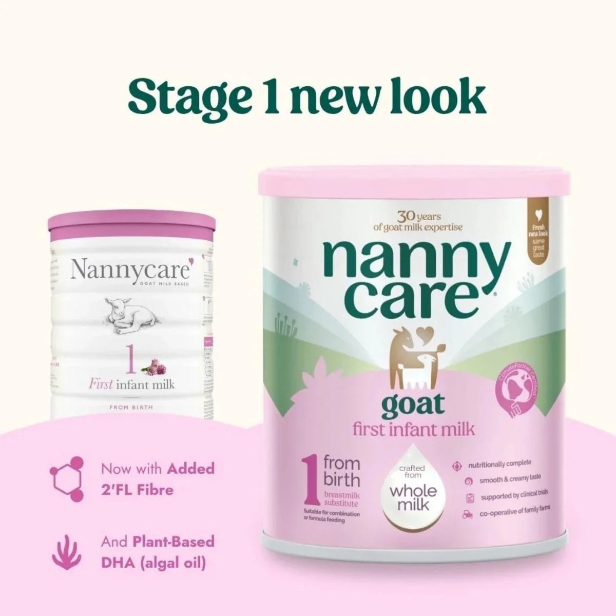 Nannycare Stage 1 Goat First Infant Goat Milk Formula 800g