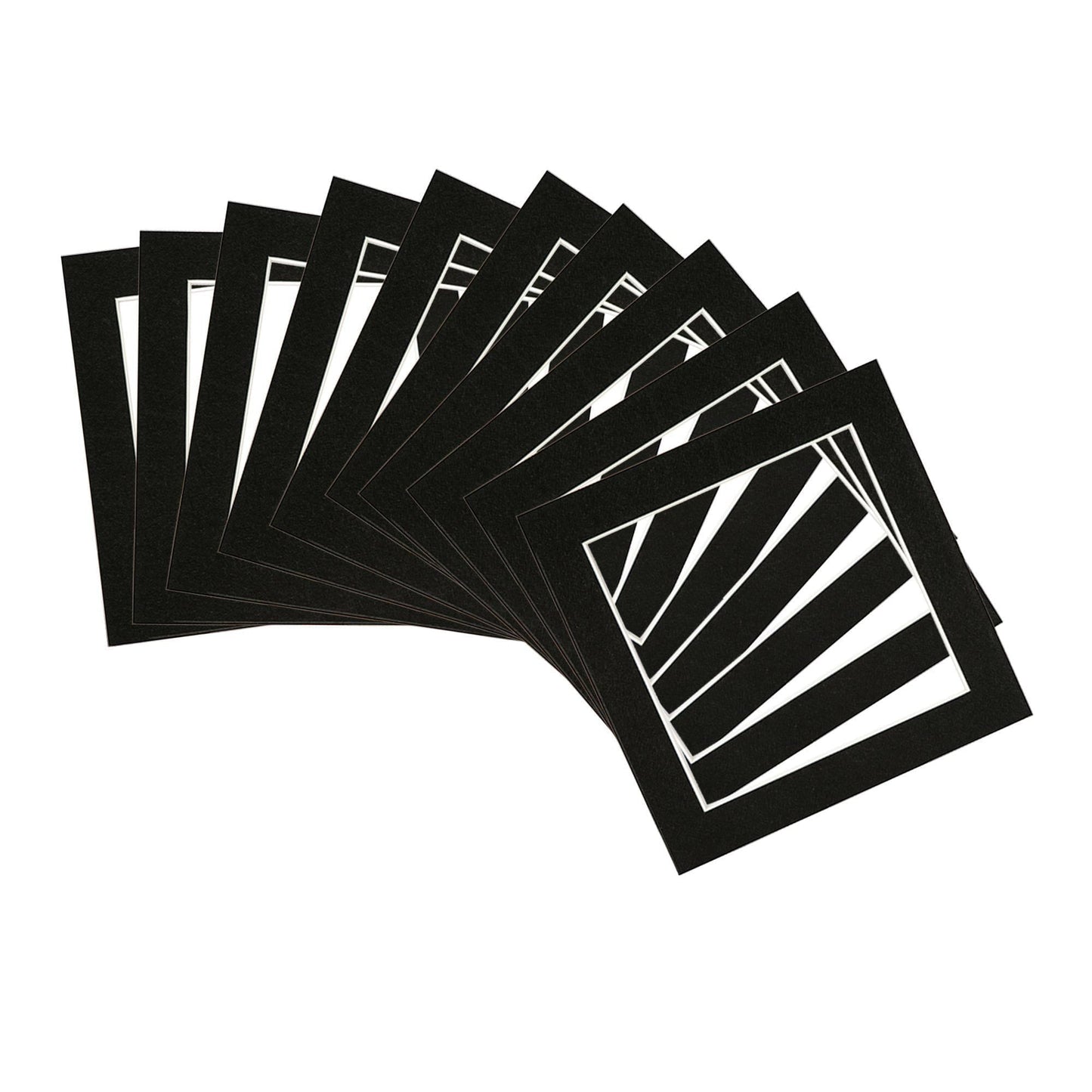6" x 6" Picture Mounts for 8" x 8" Frame - Pack of 10