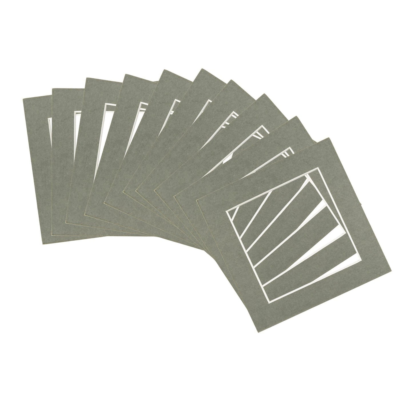 4" x 4" Picture Mounts for 6" x 6" Frame - Pack of 10