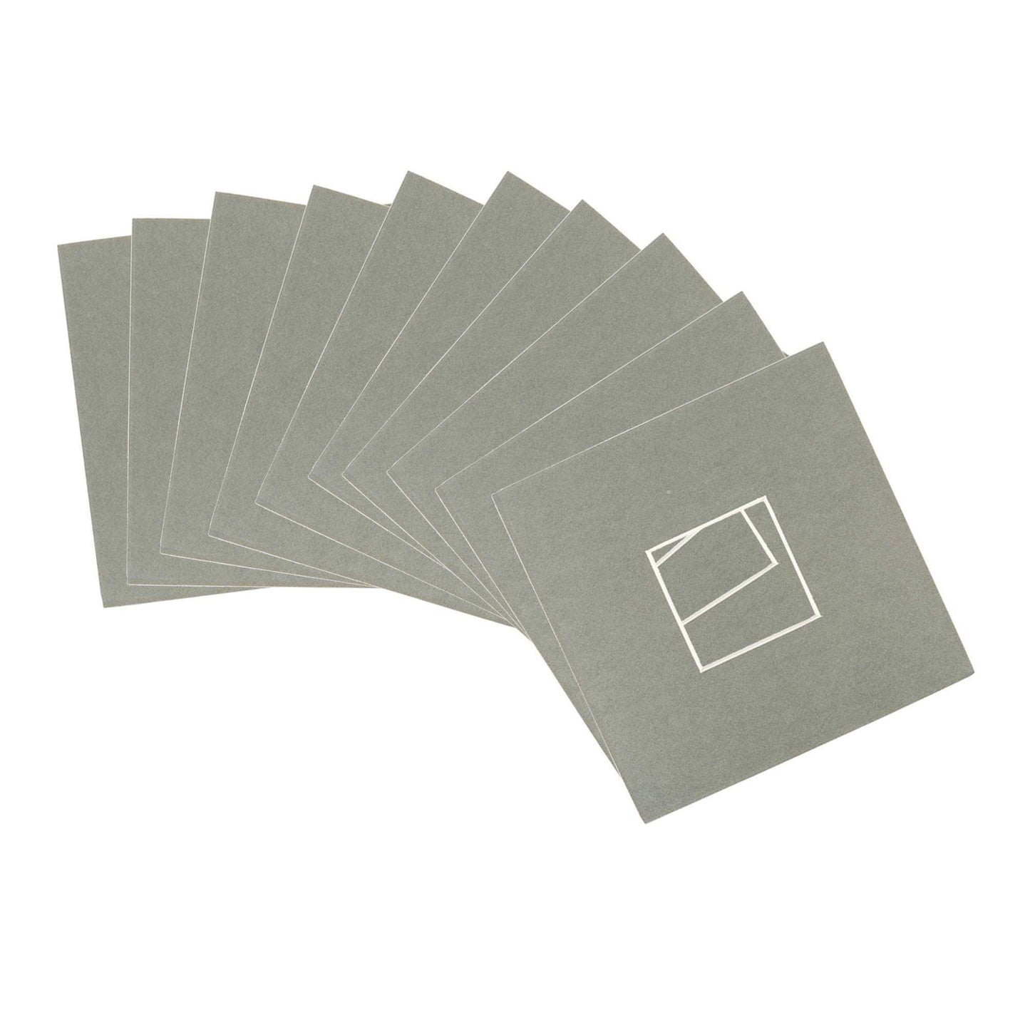 2" x 2" Picture Mounts for 6" x 6" Frame - Pack of 10