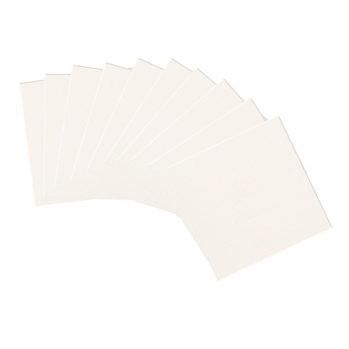 2" x 2" Picture Mounts for 6" x 6" Frame - Pack of 10