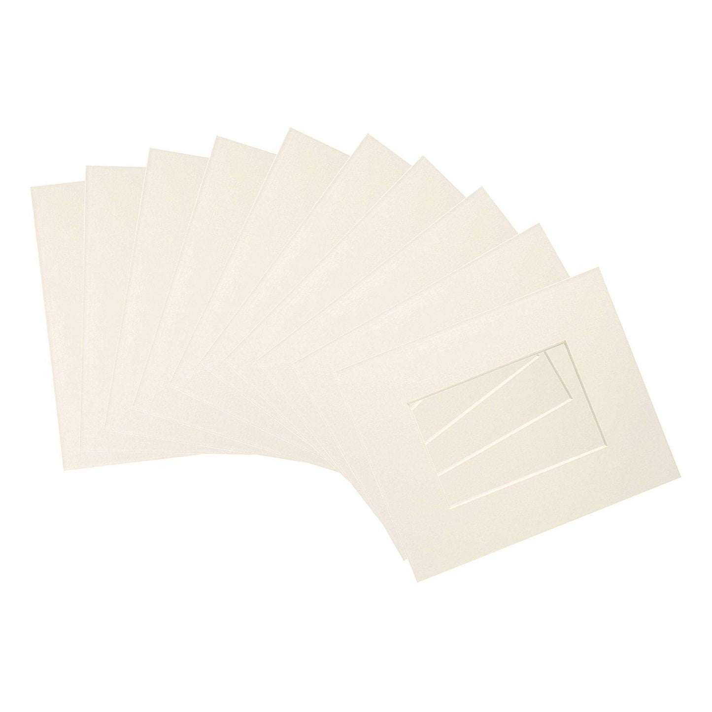 4" x 6" Picture Mounts for 8" x 10" Frame - Pack of 10