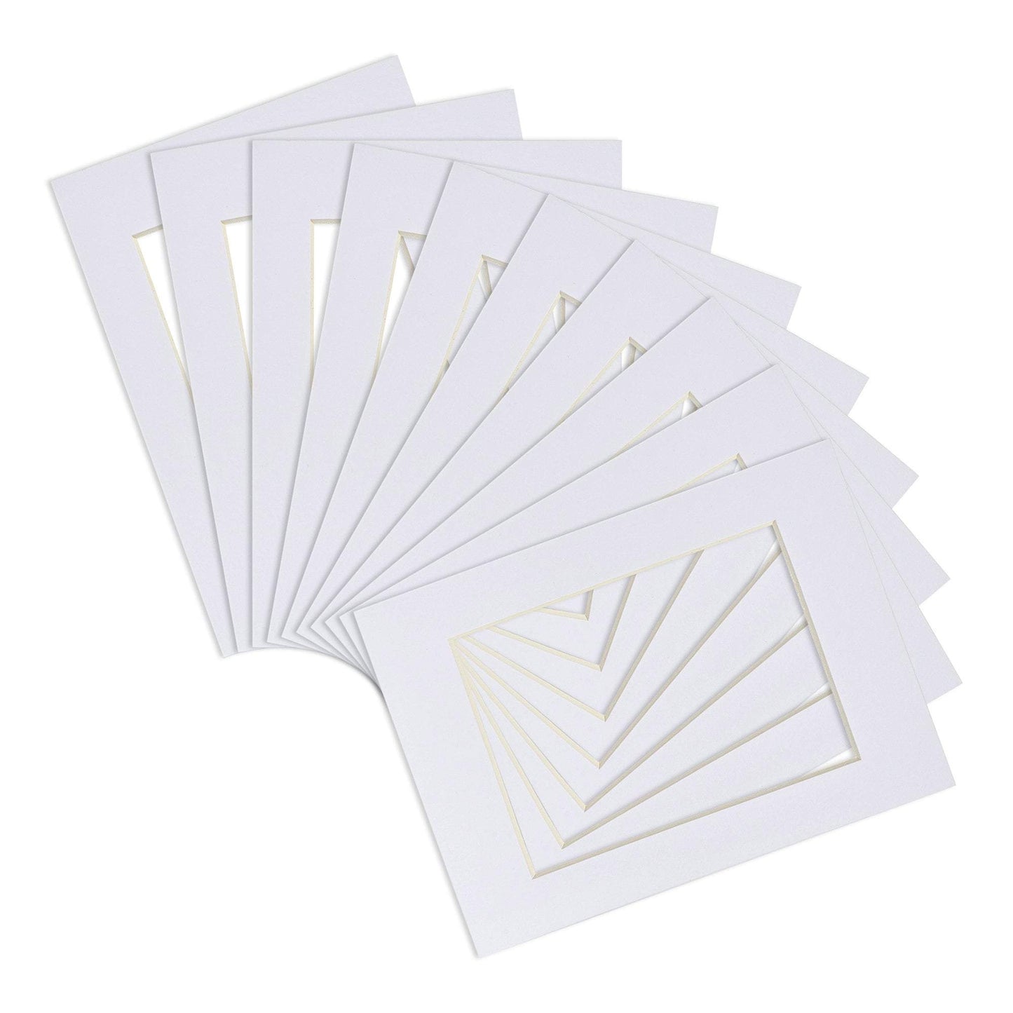 4" x 6" Picture Mounts for 5" x 7" Frame - Pack of 10