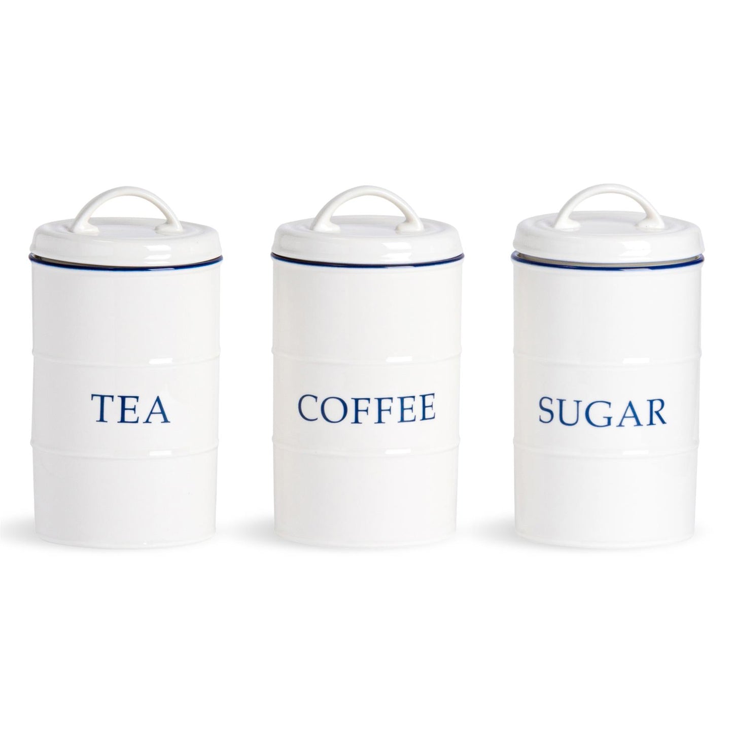 Farmhouse White Tea Coffee Sugar Set