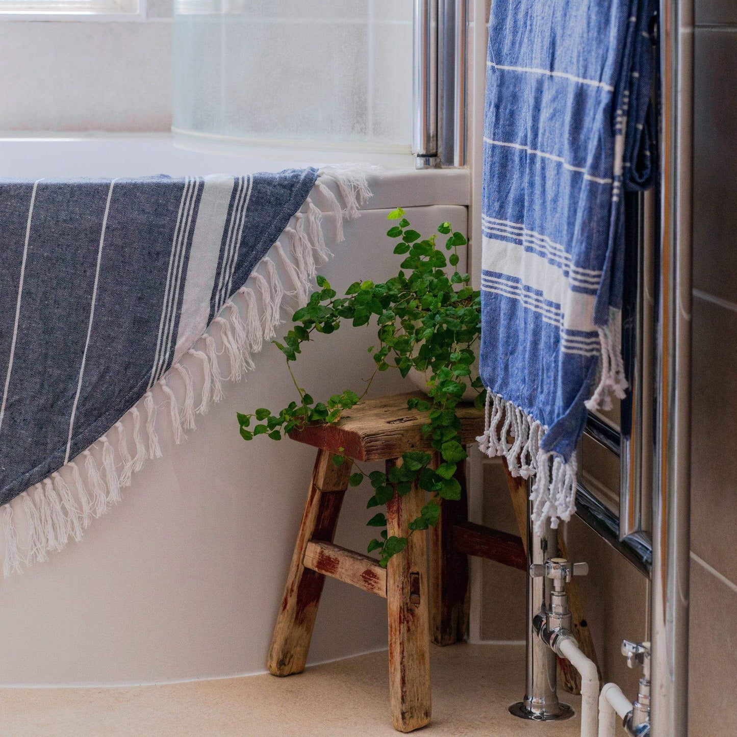 190cm Round Turkish Cotton Bath Towel