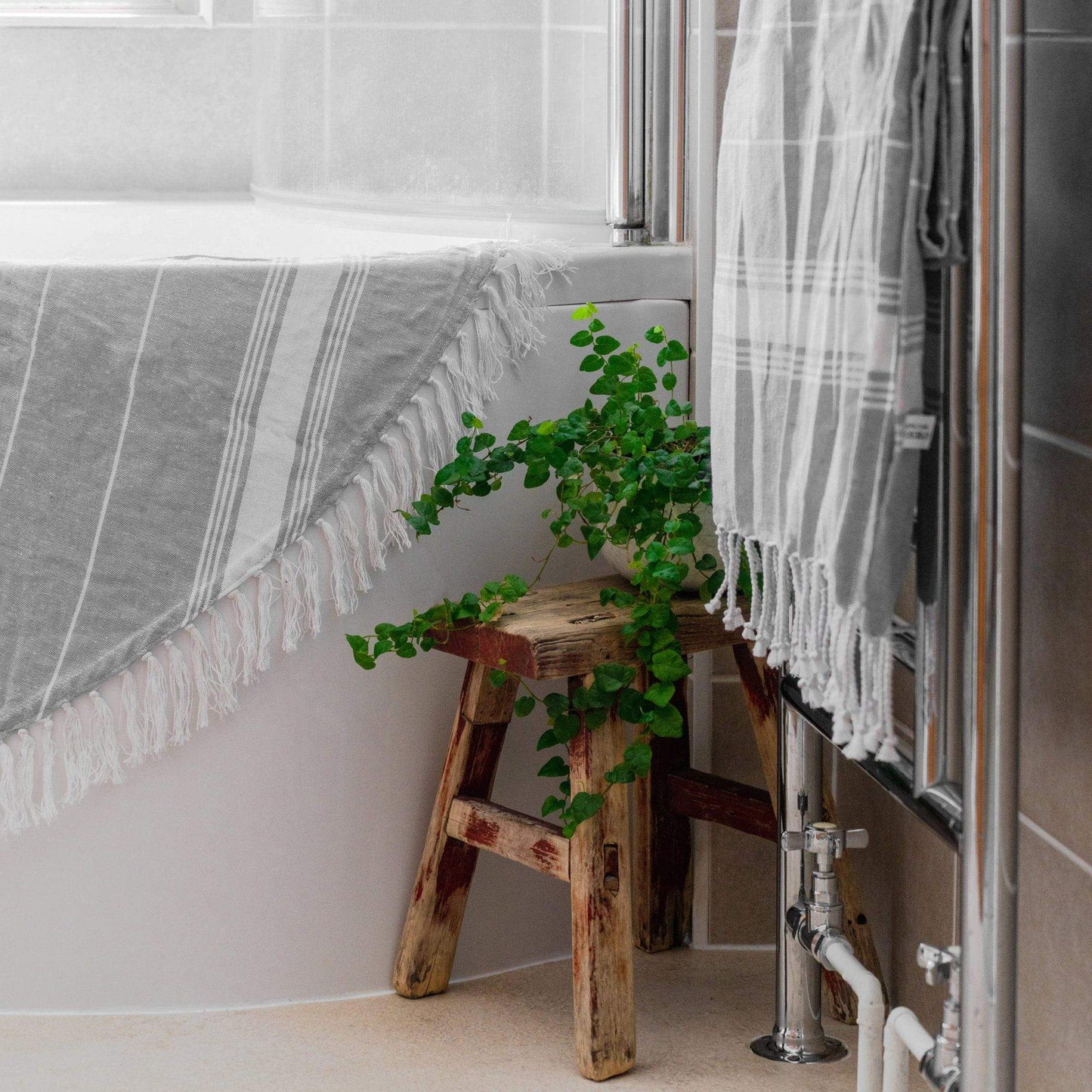 190cm Round Turkish Cotton Bath Towel