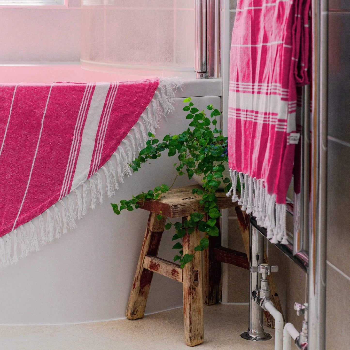 190cm Round Turkish Cotton Bath Towel