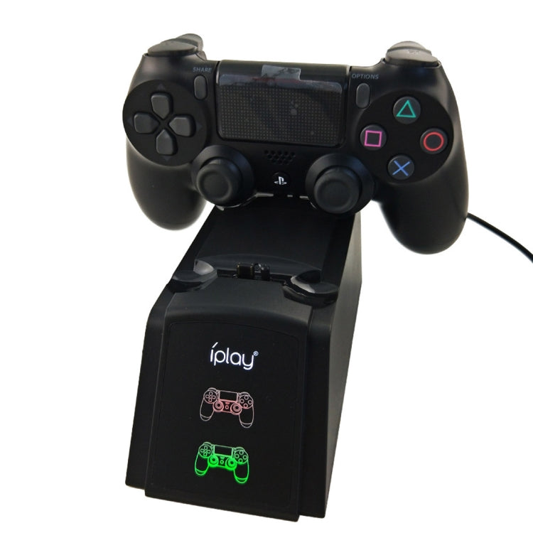 PS4 Dual Controller Charging Dock – Dual Charging Stand with LED Indicator