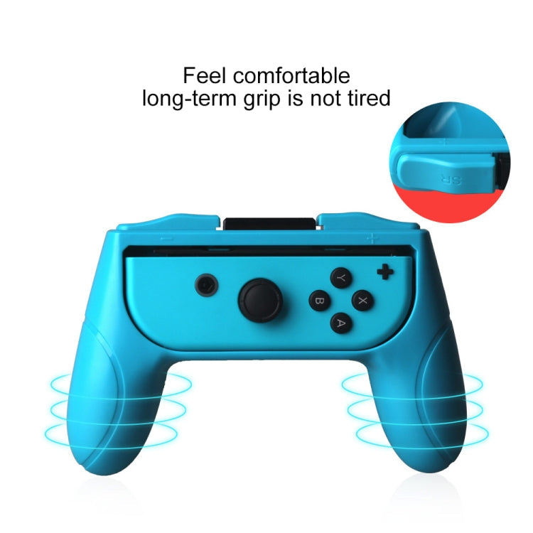 OIVO Nintendo Switch Joy-Con Grip Handles – 2 Piece Red & Blue Set