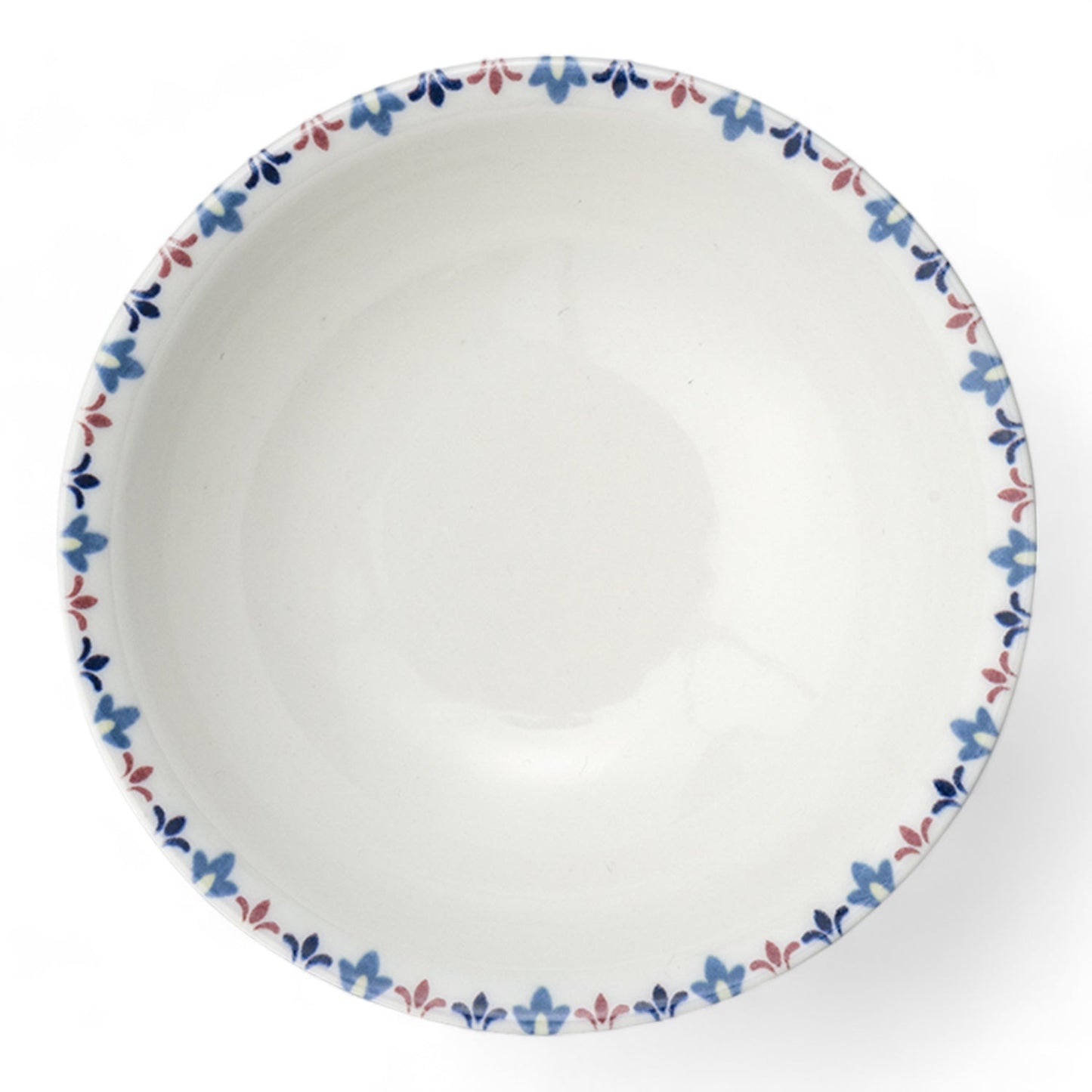 Porcelain Soup&Cereal Bowl – Fairlie, Petal Rim – 17cm