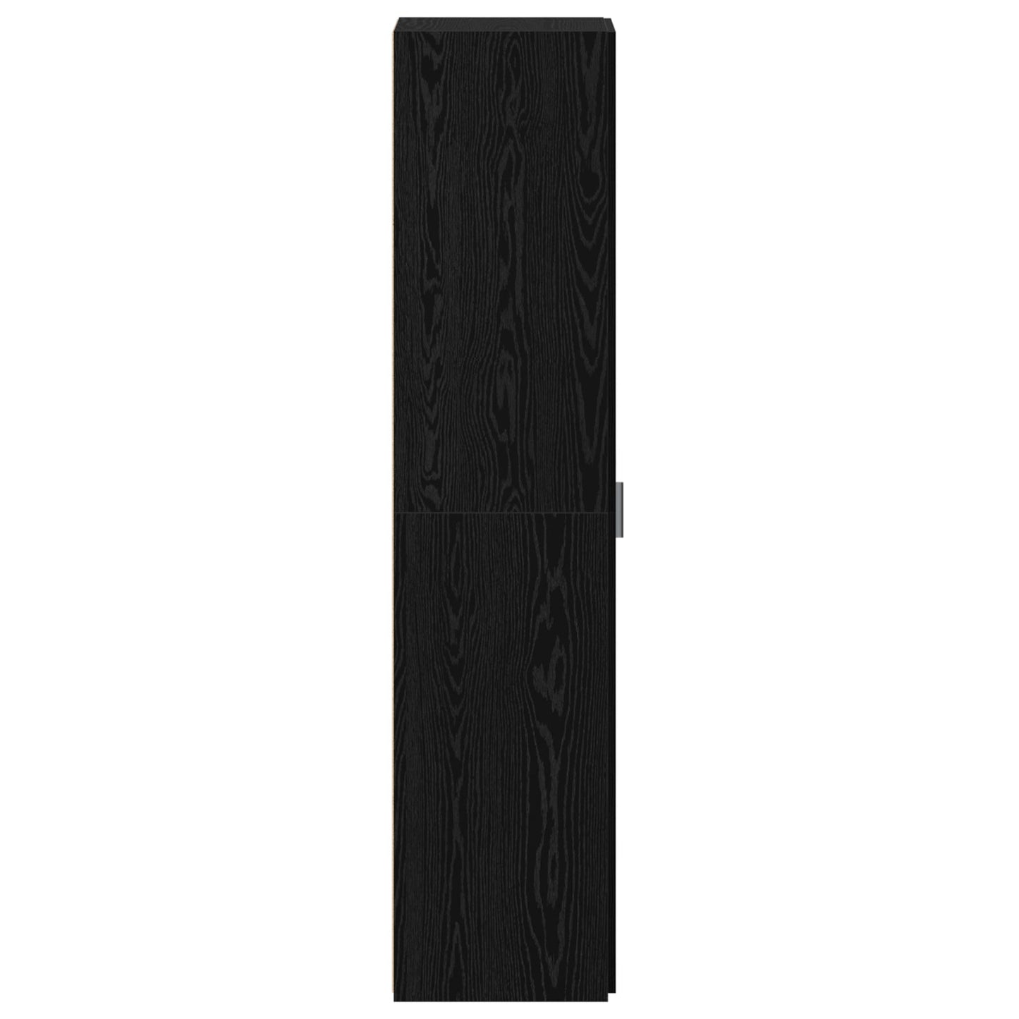 Highboard Black Oak 45x42.5x185 cm Engineered Wood