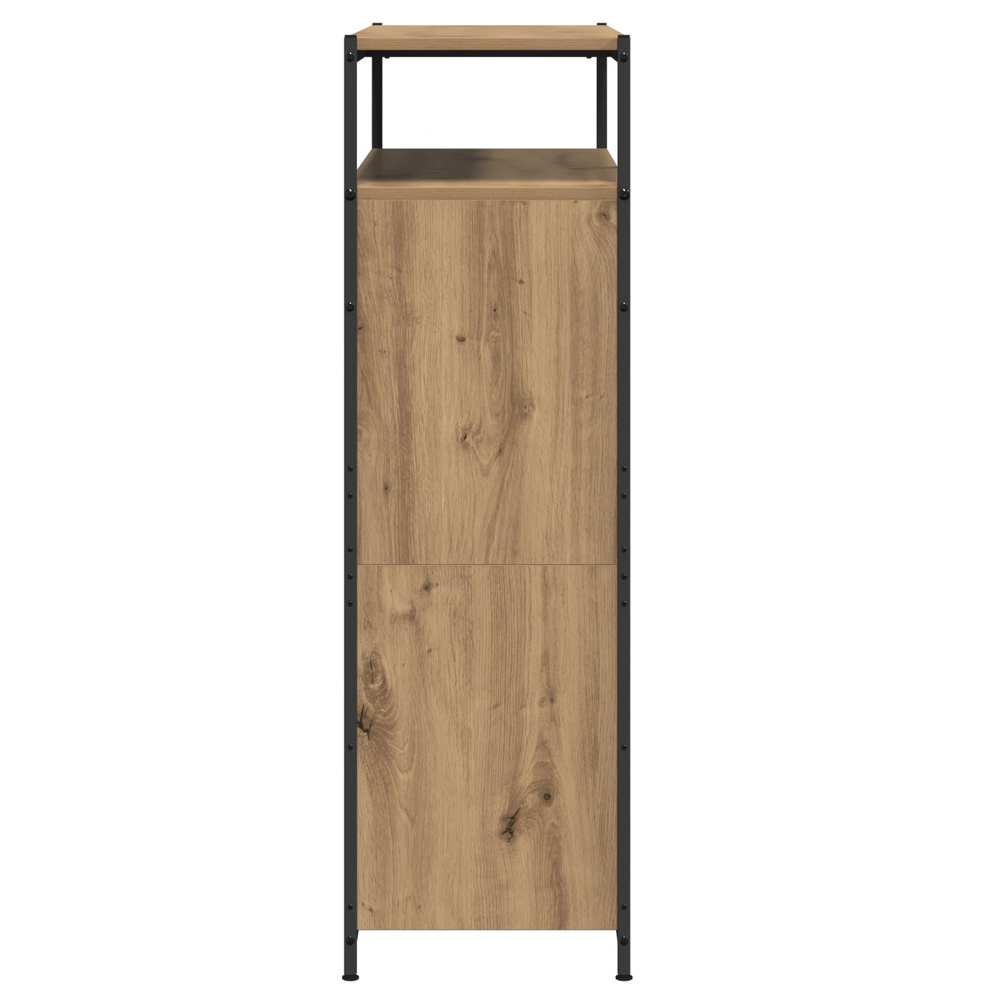 Shoe Cabinet with 4 Flip-Drawers Artisan Oak 100x34x112 cm