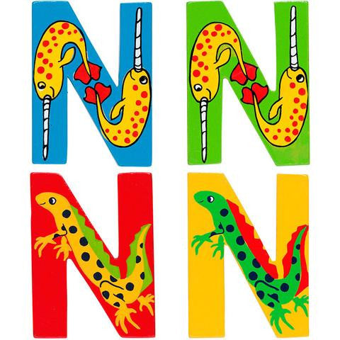 Lanka Kade Wooden Letters for Children's Bedroom Doors