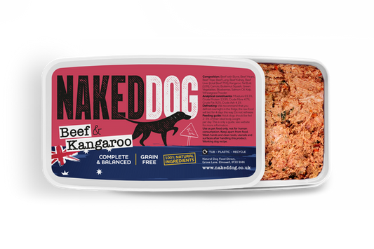 NAKEDDOG Original Beef & Kangaroo 2x500g