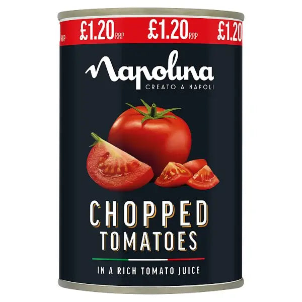 Napolina Chopped Tomatoes 400g (Case of 12)