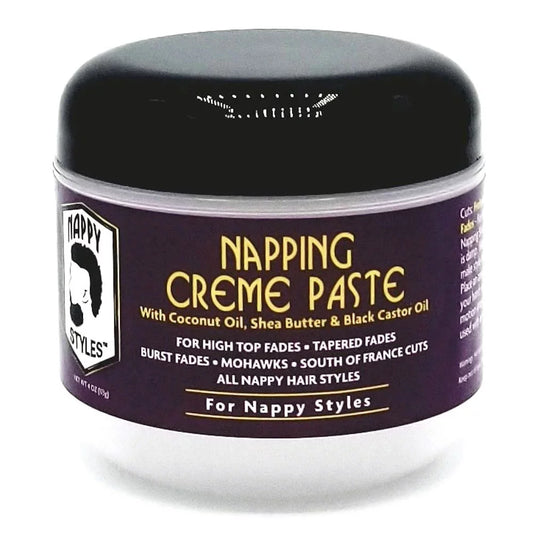 Nappy Styles Napping Creme Paste - Define Curls & Soothe Scalp for Babies & Infants - 237ml/8.01 oz