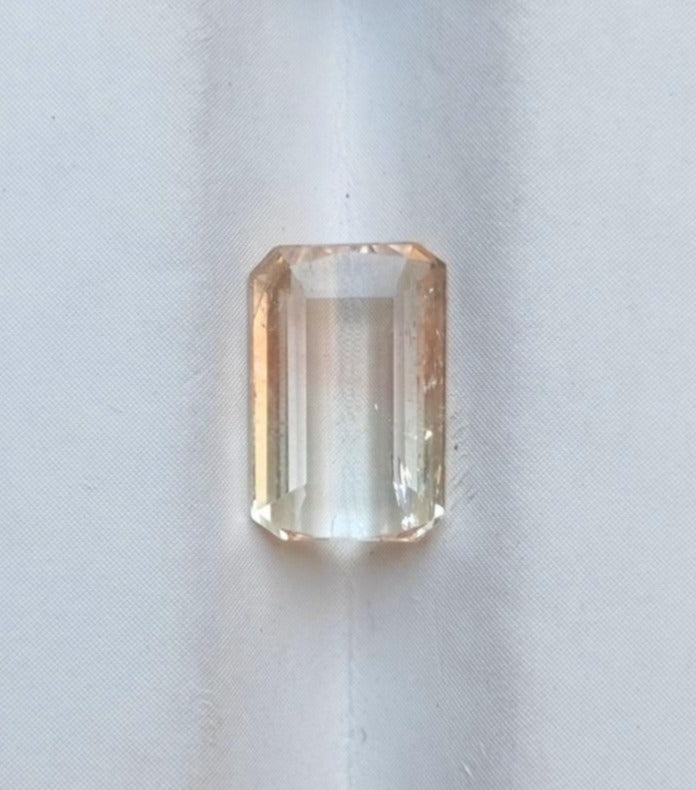 1.95ct Natural Yellow Tourmaline Gemstone - October Birthstone - 10x7x3mm