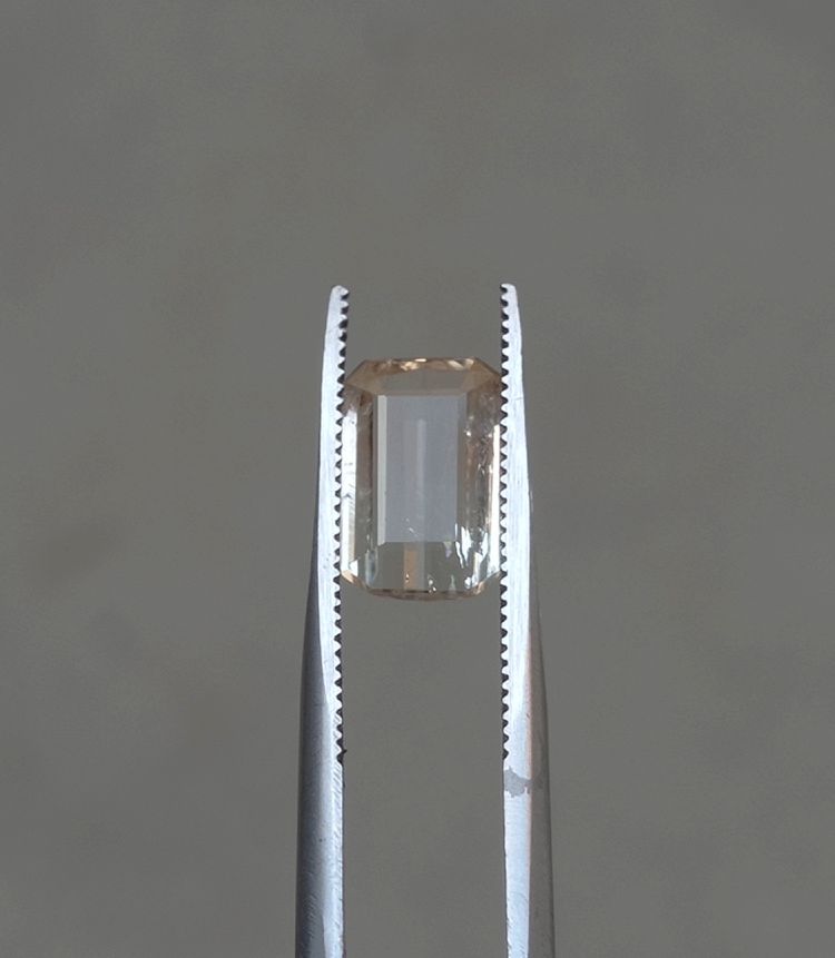 1.95ct Natural Yellow Tourmaline Gemstone - October Birthstone - 10x7x3mm