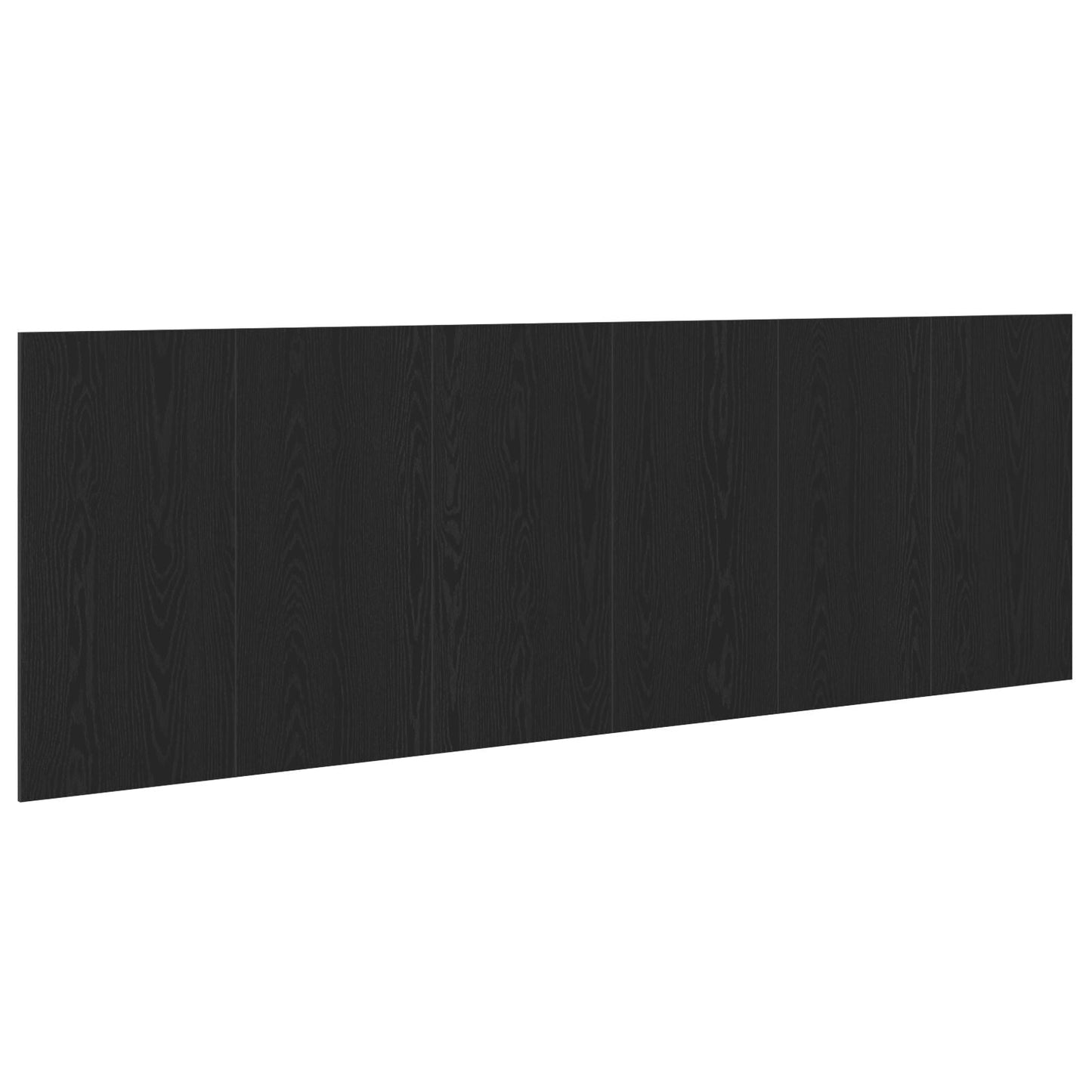 Black Oak Wall Headboard 240x1.5x80 cm Made from Engineered Wood