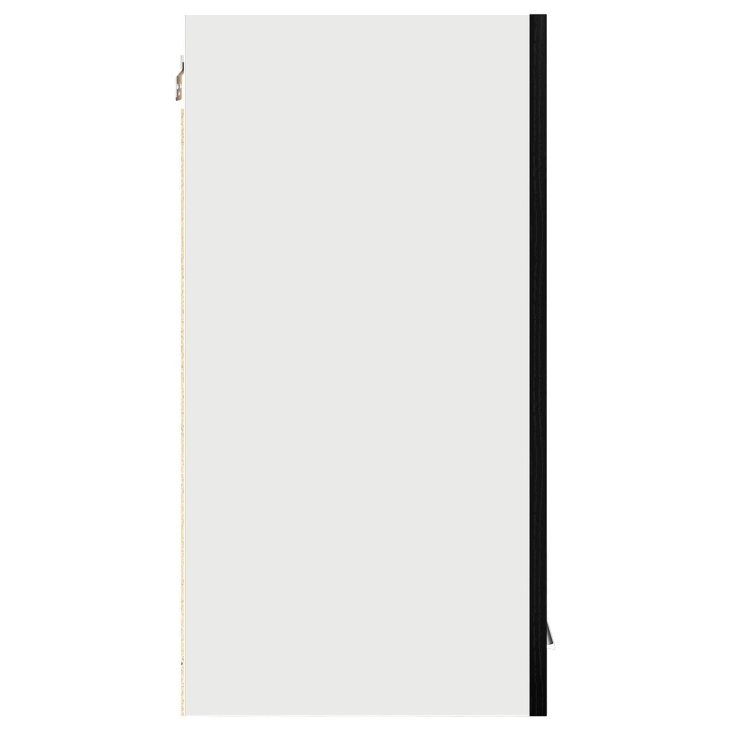Black Oak Hanging Cabinet 60x31x60 cm Made of Engineered Wood