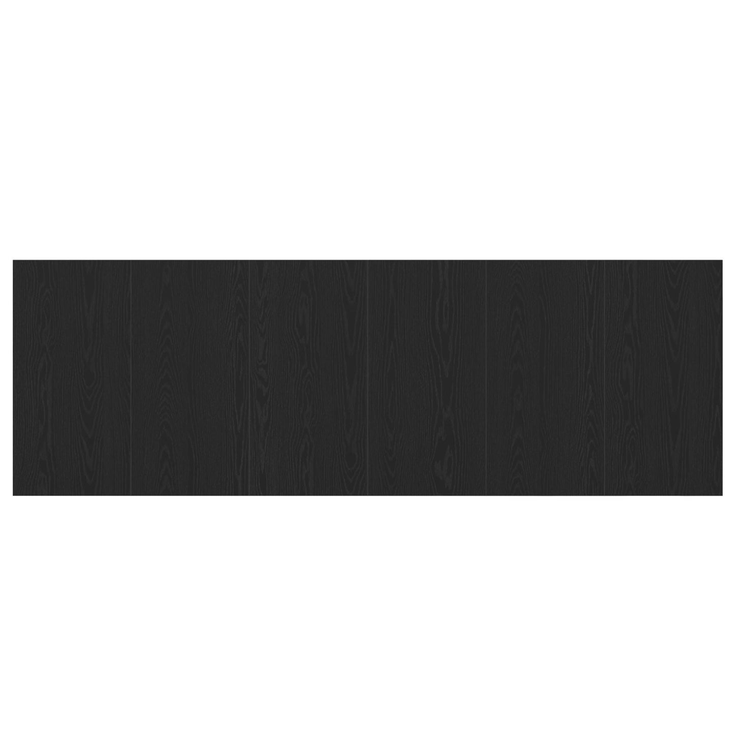 Black Oak Wall Headboard 240x1.5x80 cm Made from Engineered Wood