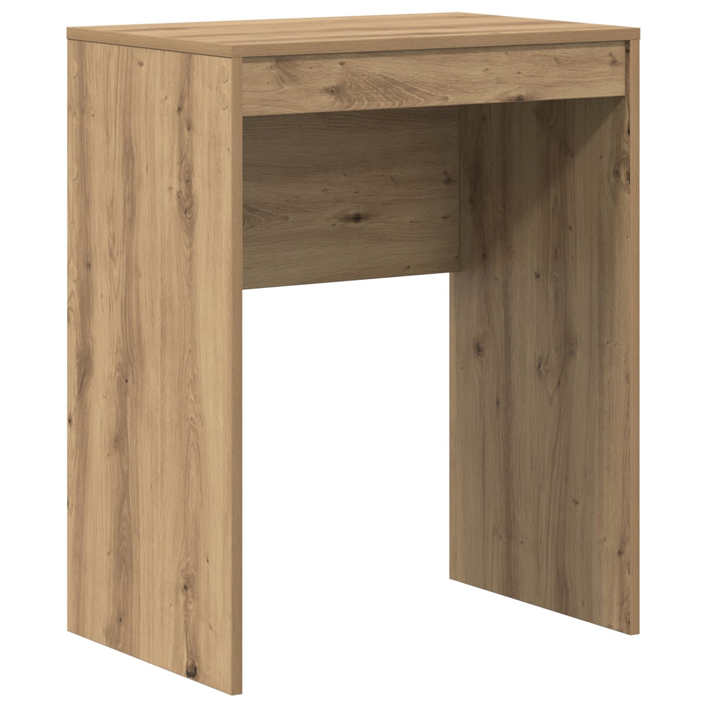 Desk with Storage Artisan Oak Engineered Wood