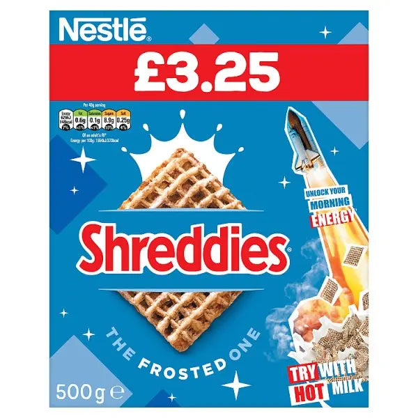 Nestlé Shreddies Frosted Cereal 500g