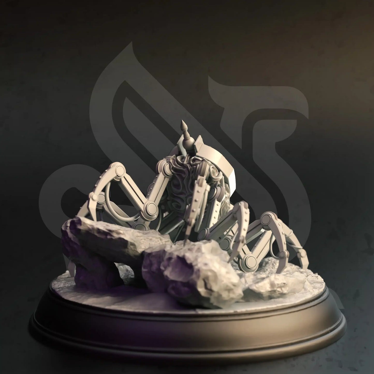 Netronid – Archano Arachnid - 3D Printed Monster Miniature